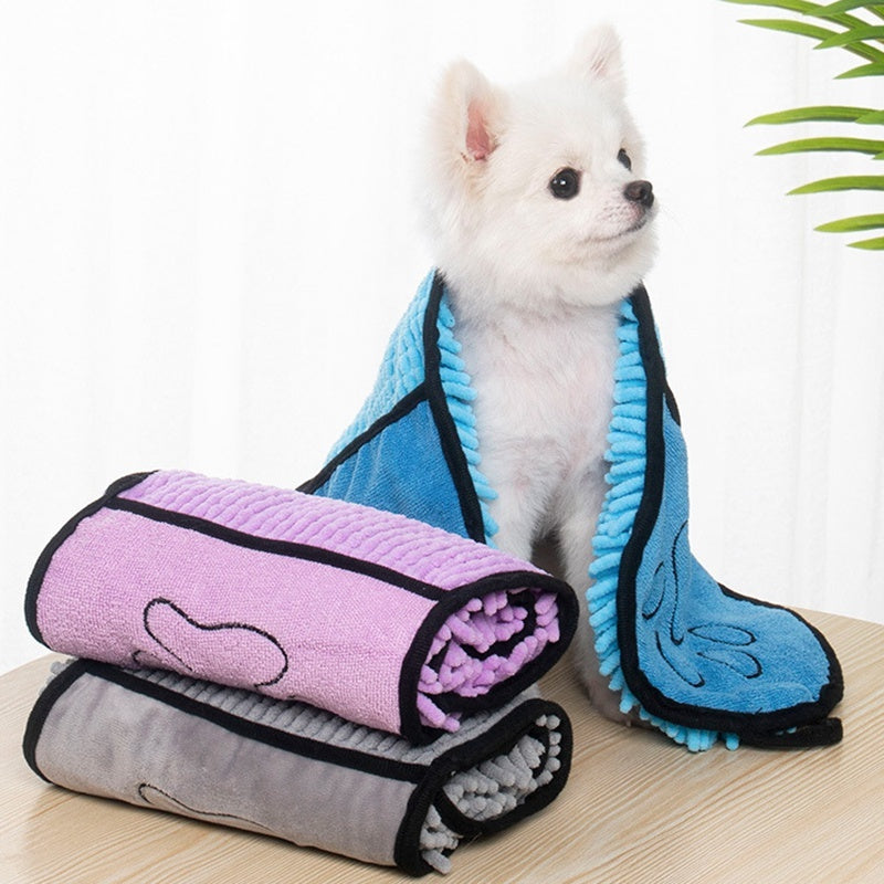 Pets Towels Super Absorbent Microfiber Bath Towels