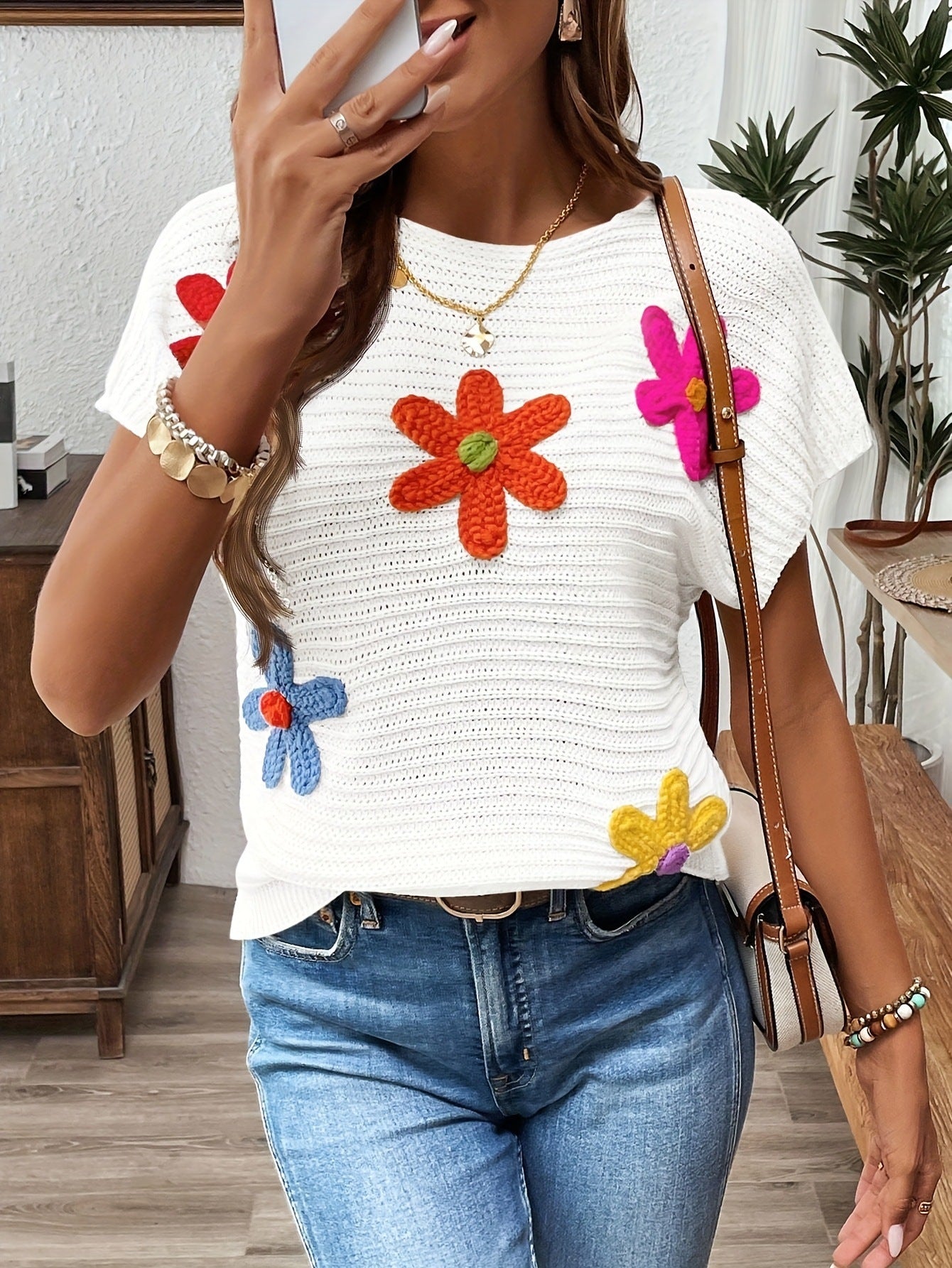 Women's Summer New All-matching Loose Knitted Pullover