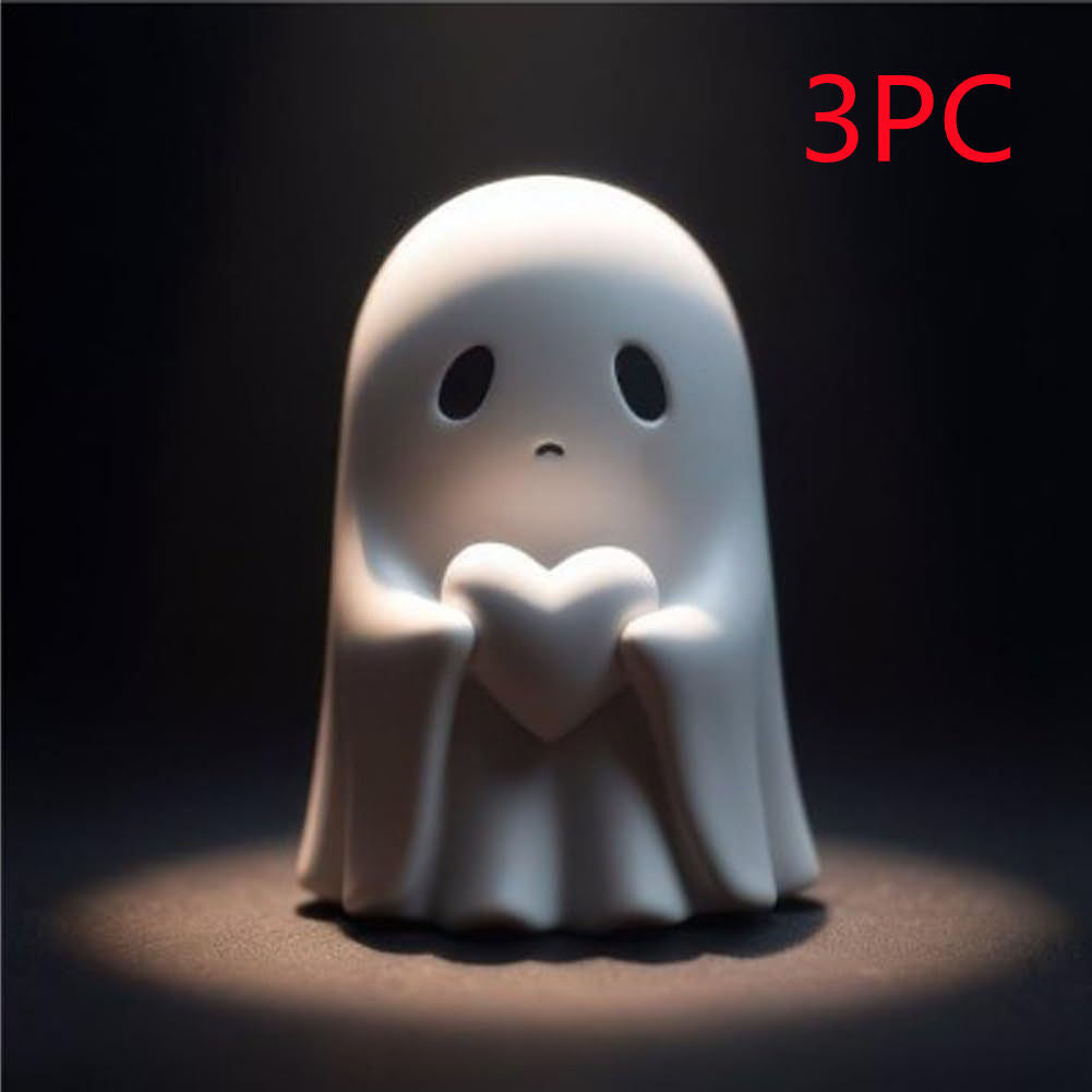 Halloween Middle Finger Love Ghost Ornaments