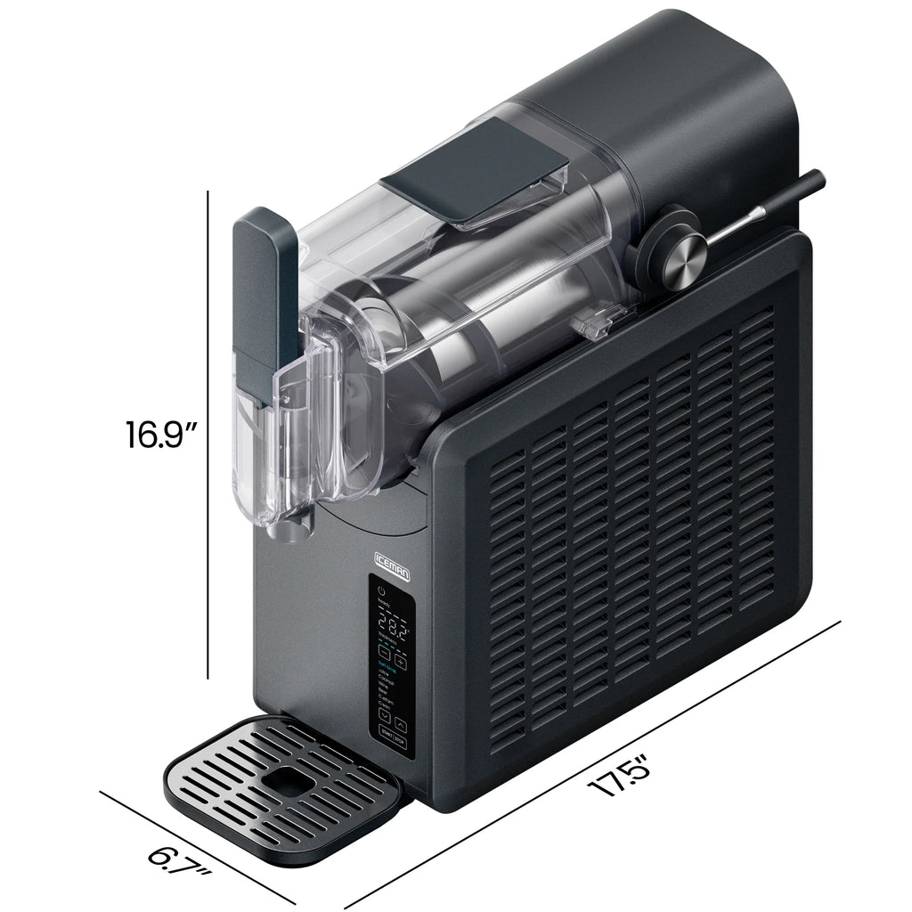 by Chefman Slush-Ease 68 Oz. Slushy Maker with Customizable Thickness - Black