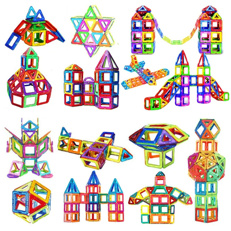 Magnetic Building Blocks  For Kids Designer Construction Set