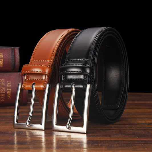 Men's Pin Buckle Casual Belt