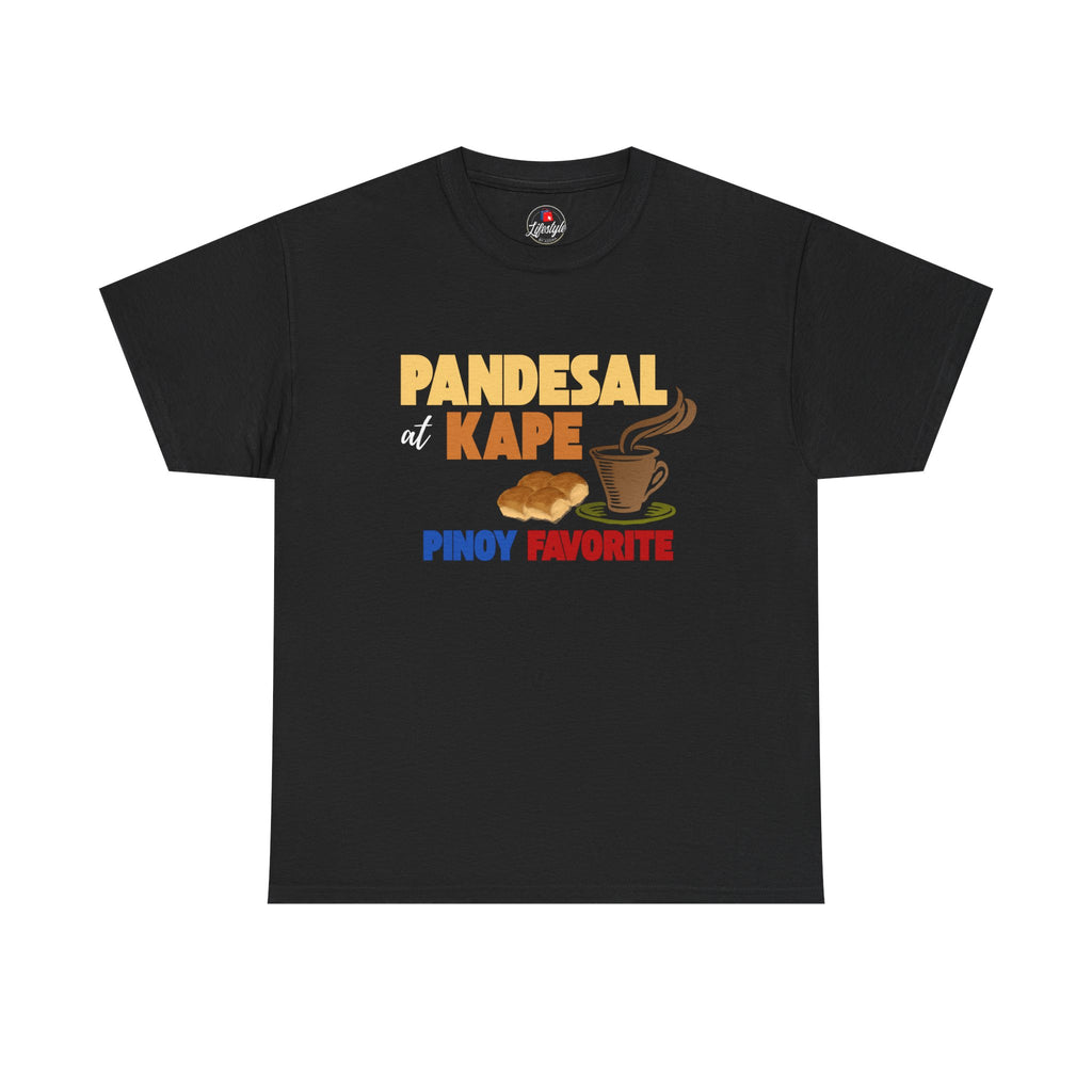Pandesal at Kape T-Shirt — "Pinoy Favorite" Coffee & Bread Filipino Tee
