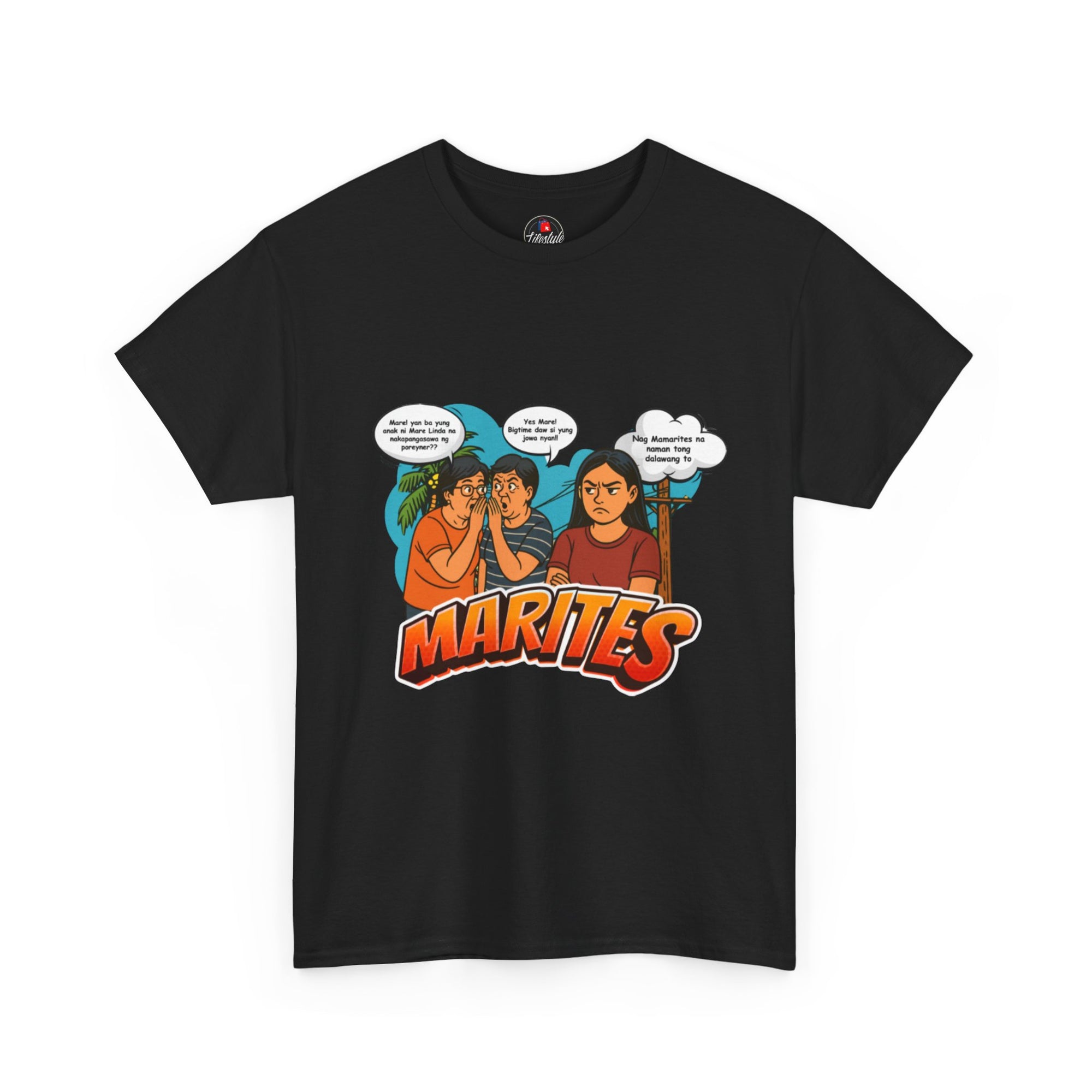 MARITES - Filipino Themed Cotton Crew Tee
