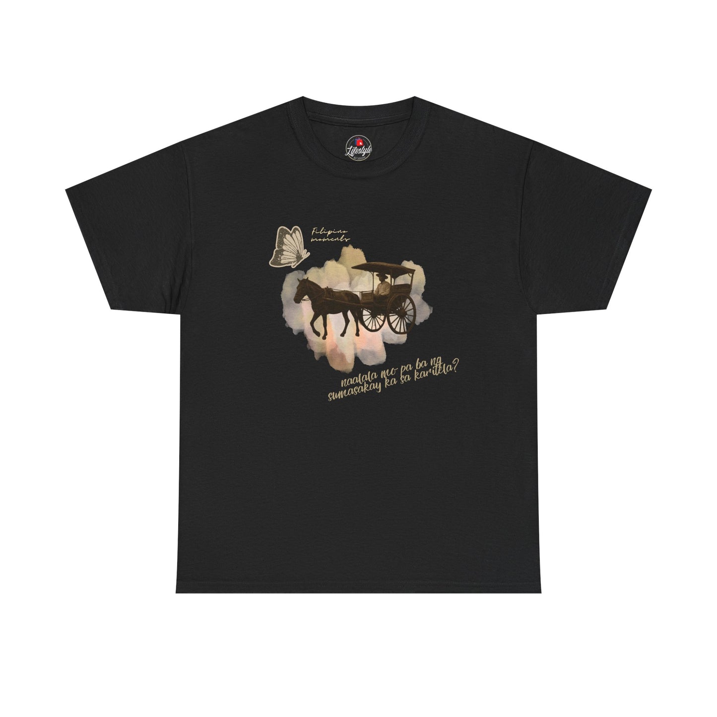 Kalesa Vintage Sunset T-Shirt – "Roads are for adventures, not for hurries"