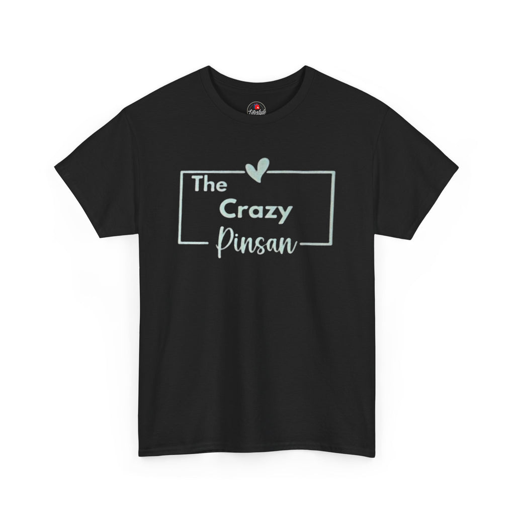 The Crazy Pinsan T-Shirt — Cute Heart Frame Graphic Tee