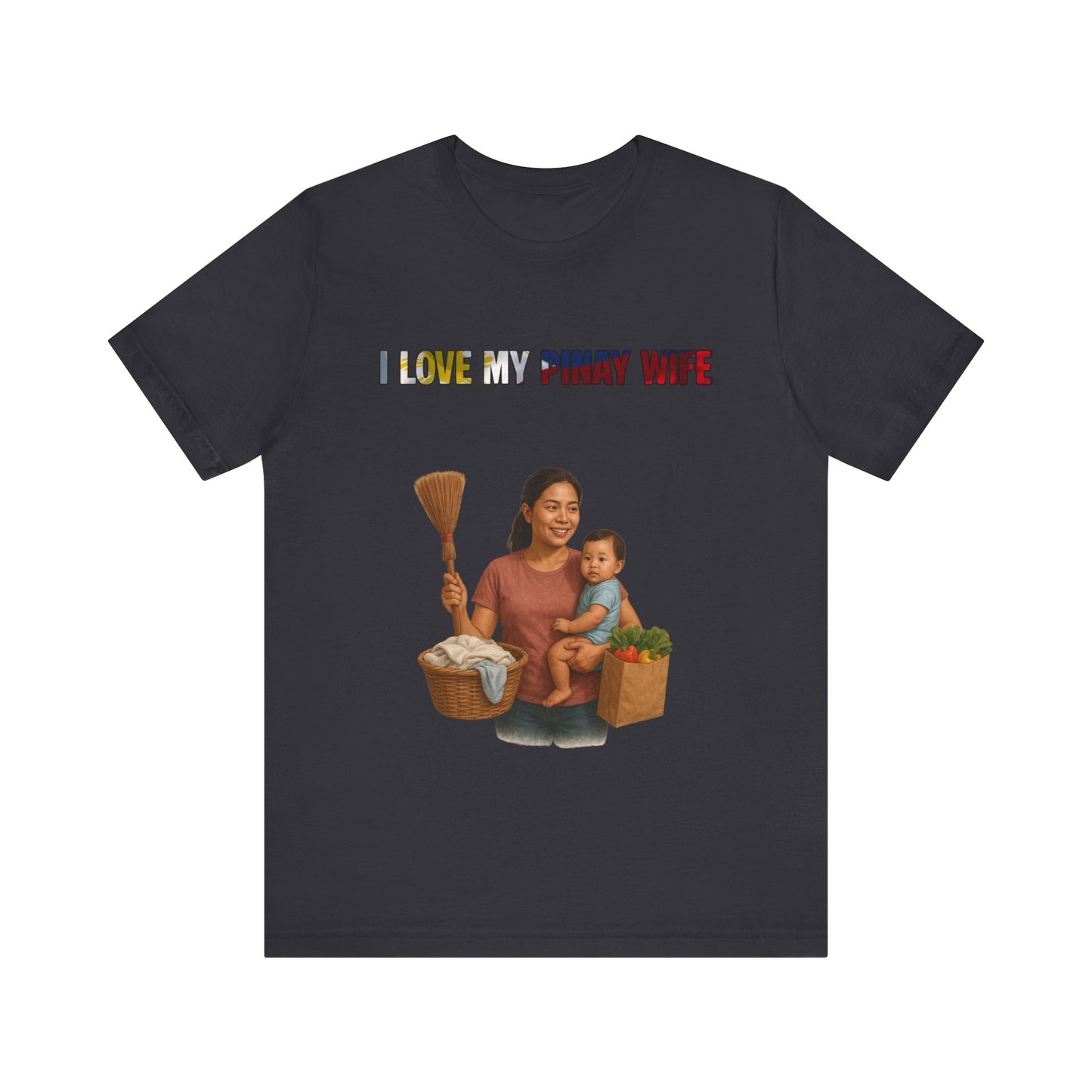 I Love My Pinay Wife Sleeve Tee