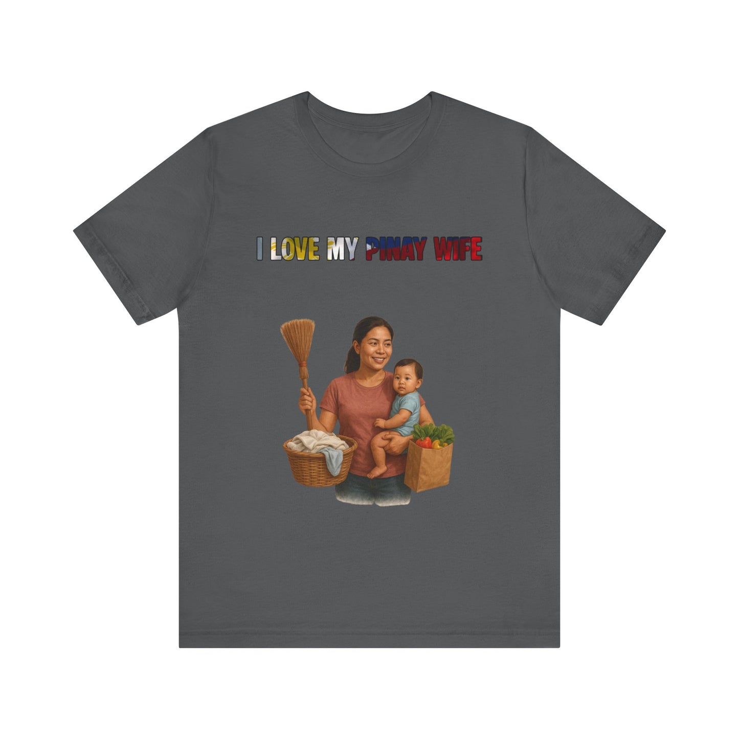 I Love My Pinay Wife Sleeve Tee