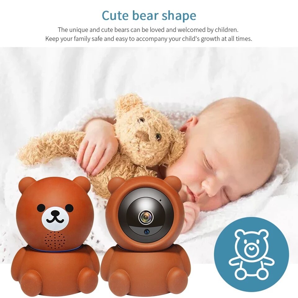 Bear Camera 1080P Wifi IP Camera - Surveillance Cameras