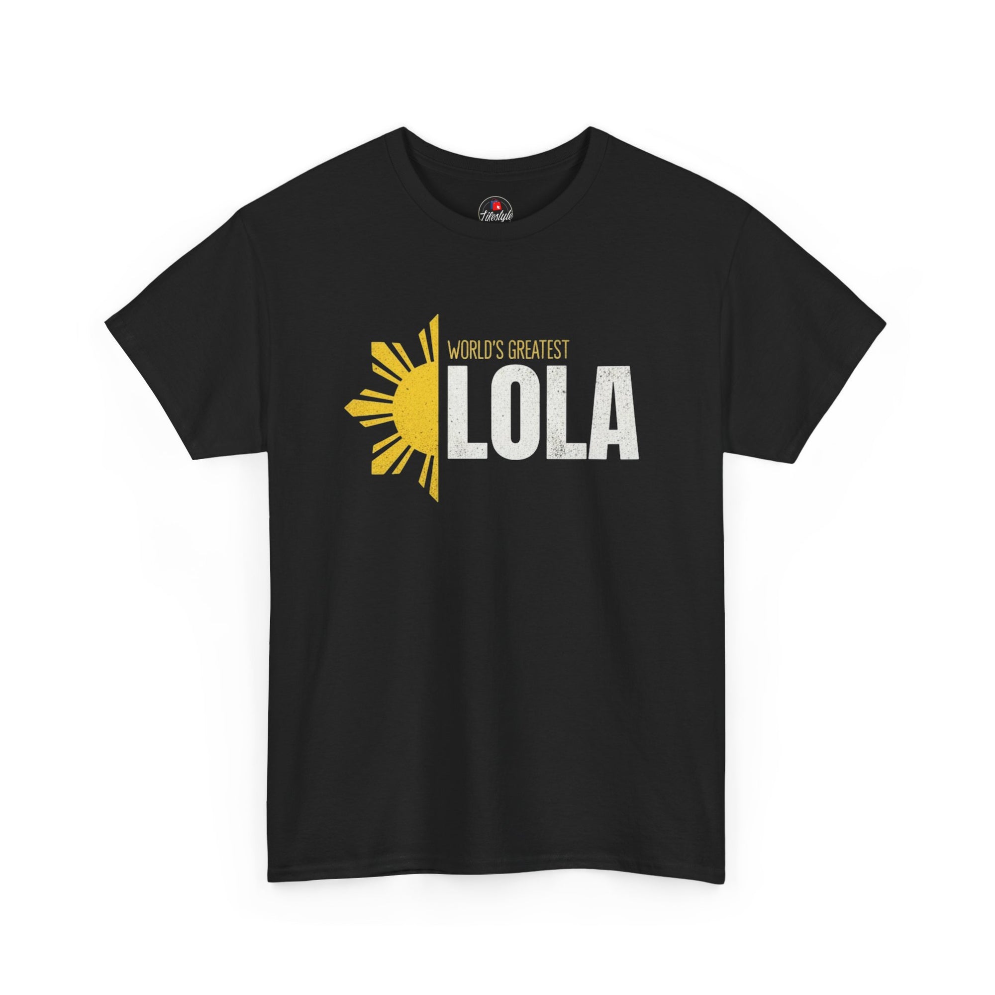 World's Greatest Lola T-Shirt — Filipino Sun Retro Mother's Day Gift