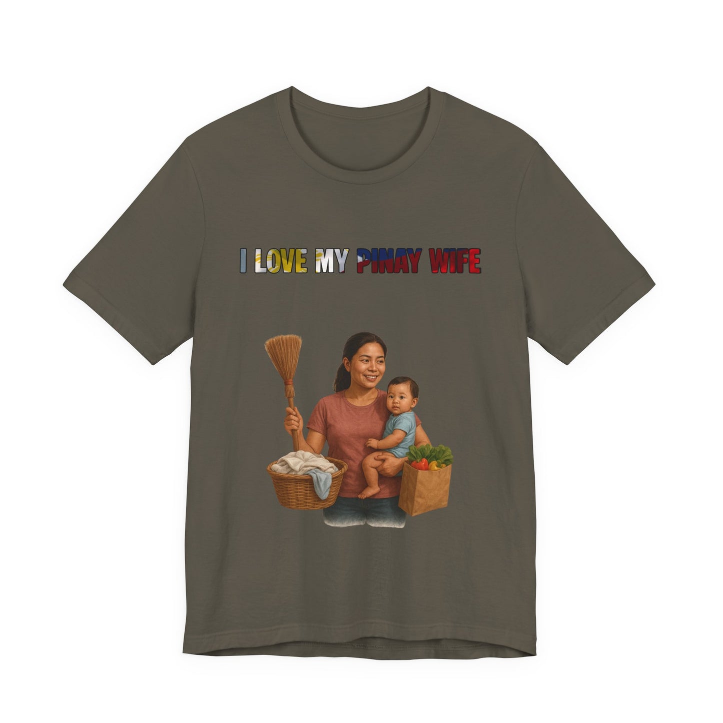 I Love My Pinay Wife Sleeve Tee