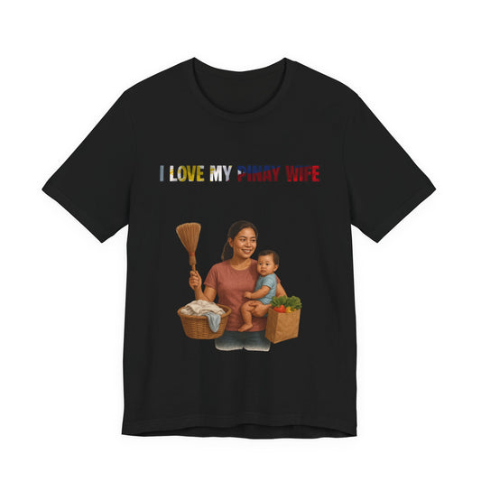 I Love My Pinay Wife Sleeve Tee