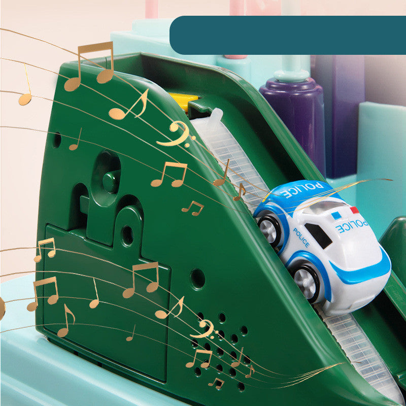 The Parking Lot Car Track Kids Toy