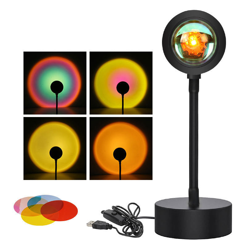 Sunset Projection Lamp and  Night Light Wall Decoration Lighting
