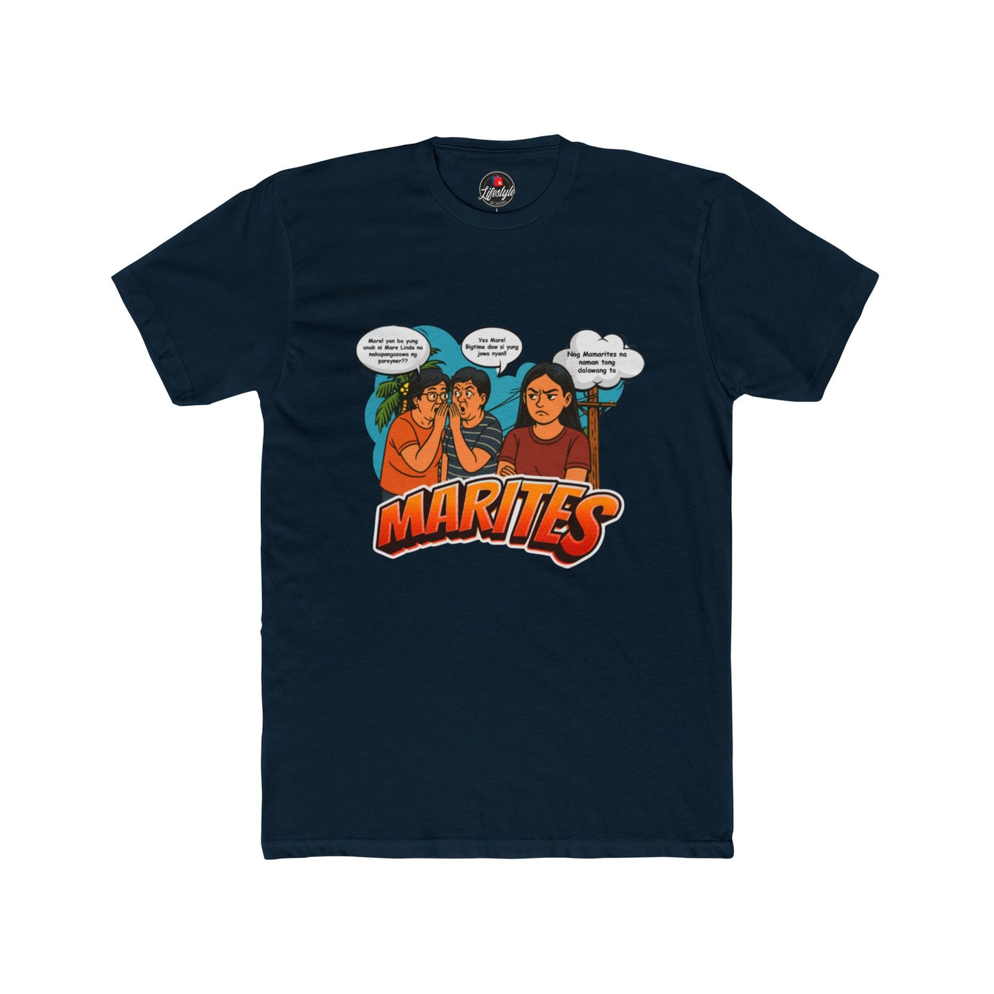 MARITES Cotton Crew Tee