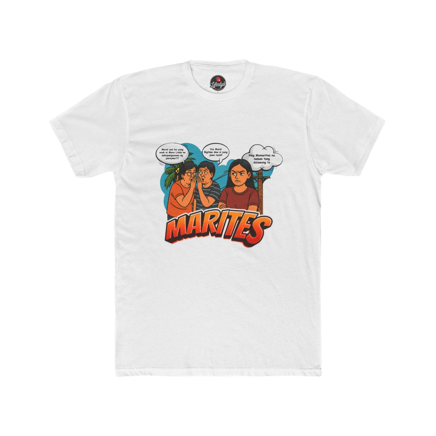 MARITES Cotton Crew Tee