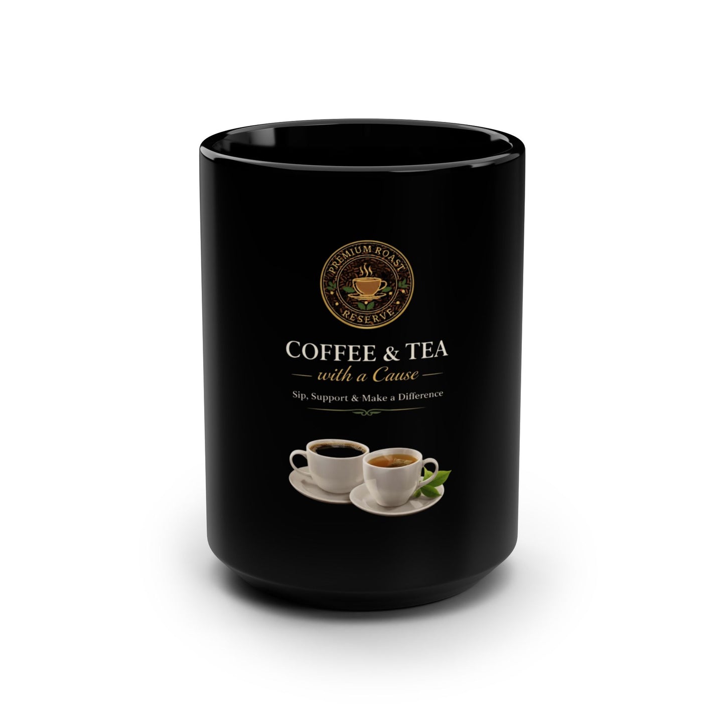 Black Mug, 15oz