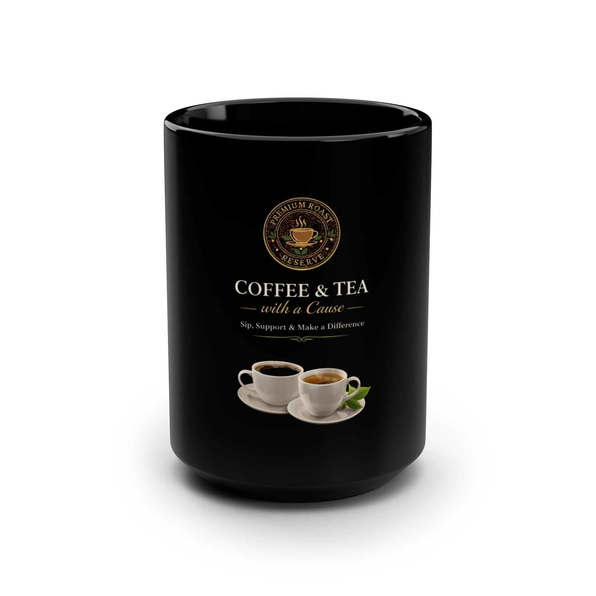 Black Mug, 15oz