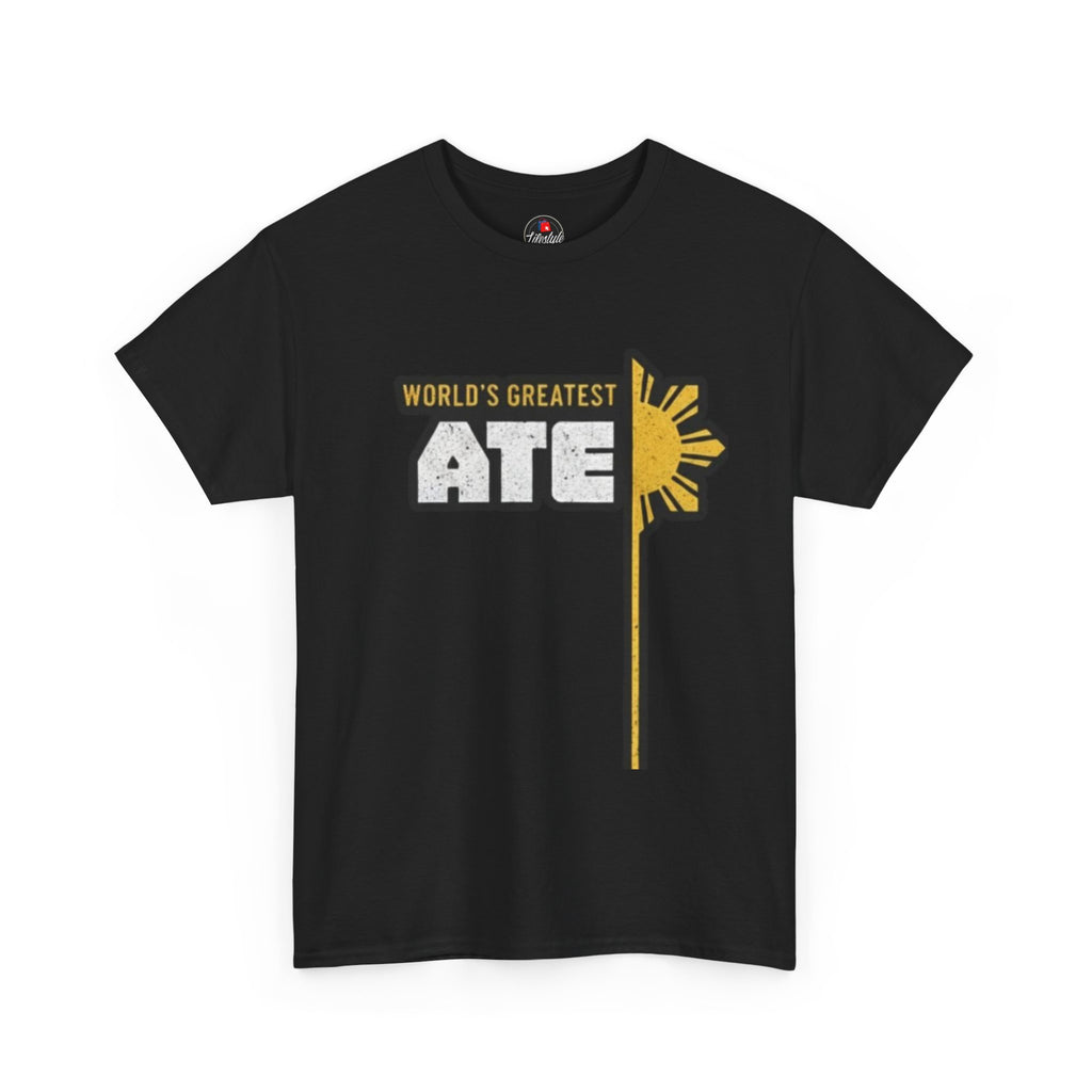 World's Greatest Ate T‑Shirt — Filipino Sun Design