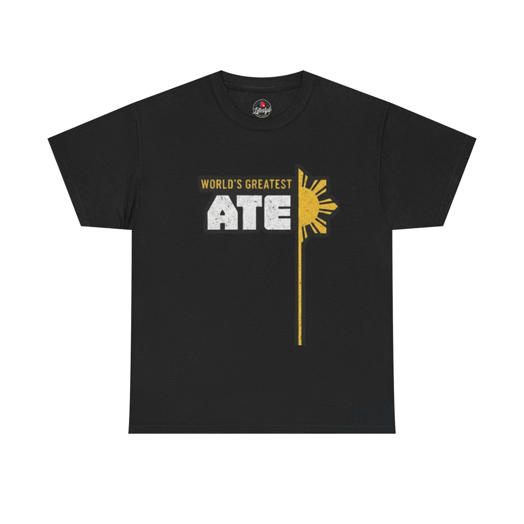 World's Greatest Ate T‑Shirt — Filipino Sun Design