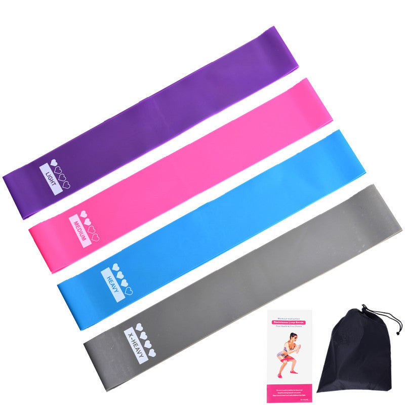 Resistance Booty Sport Bodybuilding Rubber Band For Fitness Gym Leagues Equipment