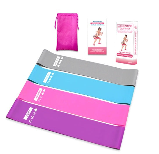 Resistance Booty Sport Bodybuilding Rubber Band For Fitness Gym Leagues Equipment