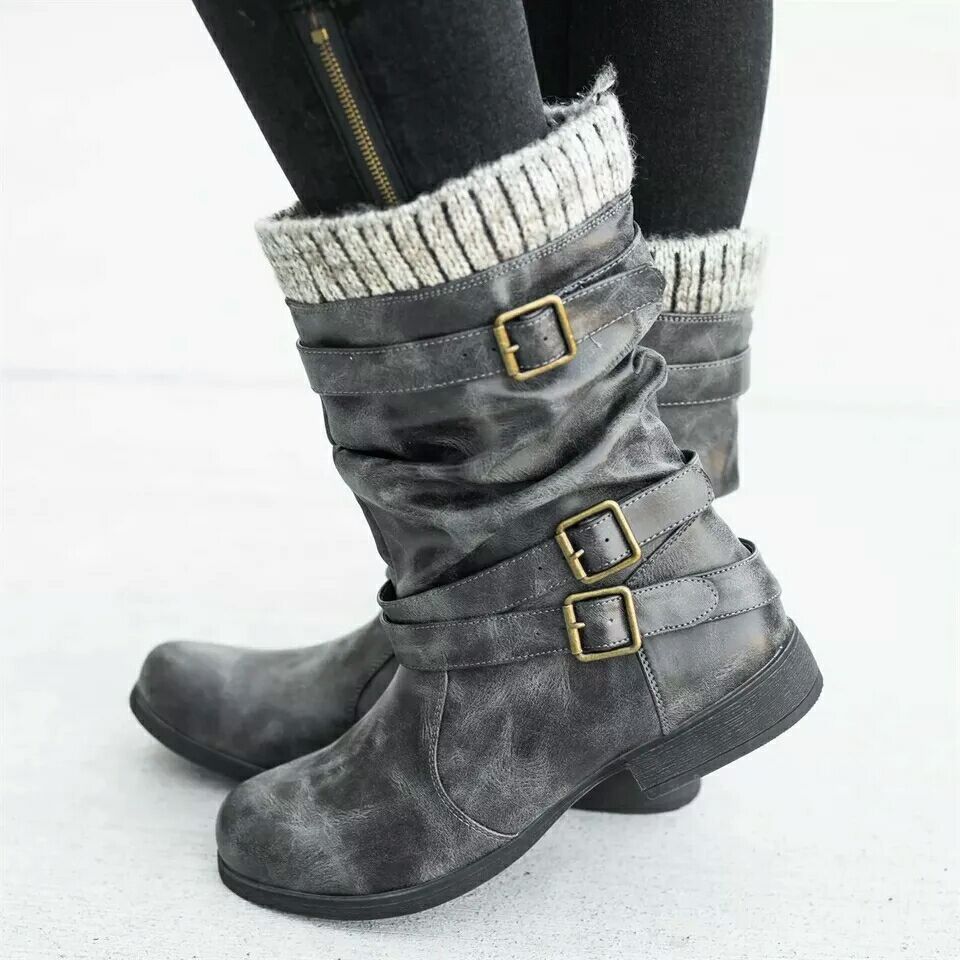 Winter new products low heel 40-43 women's boots