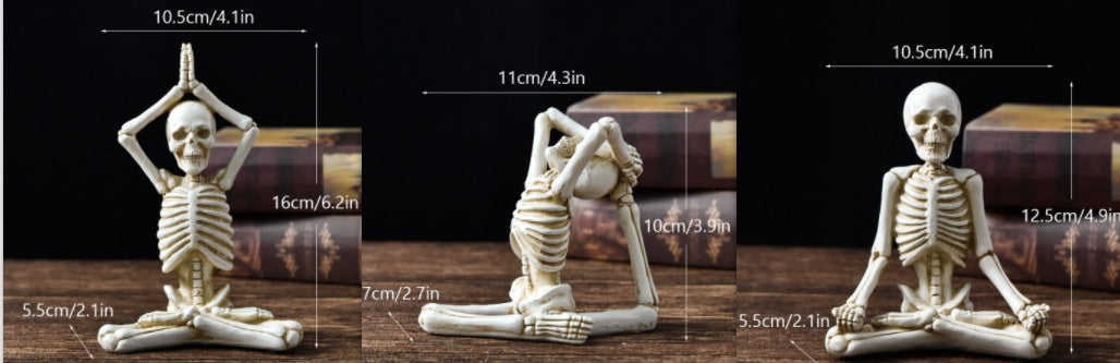 Skull & Stretch - Yoga Bones