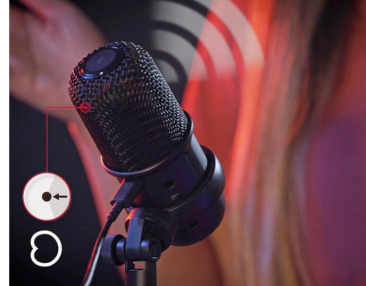 Game Anchor Microphone Computer Black USB