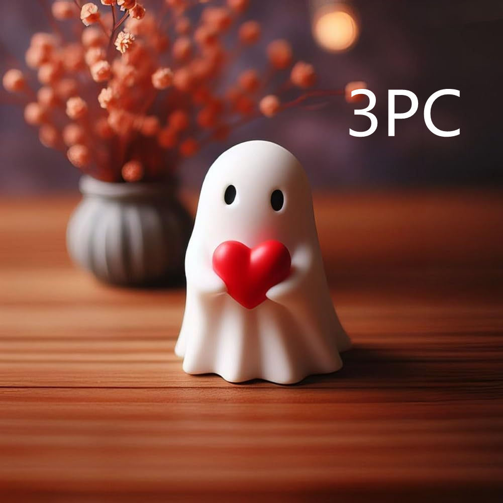 Halloween Middle Finger Love Ghost Ornaments