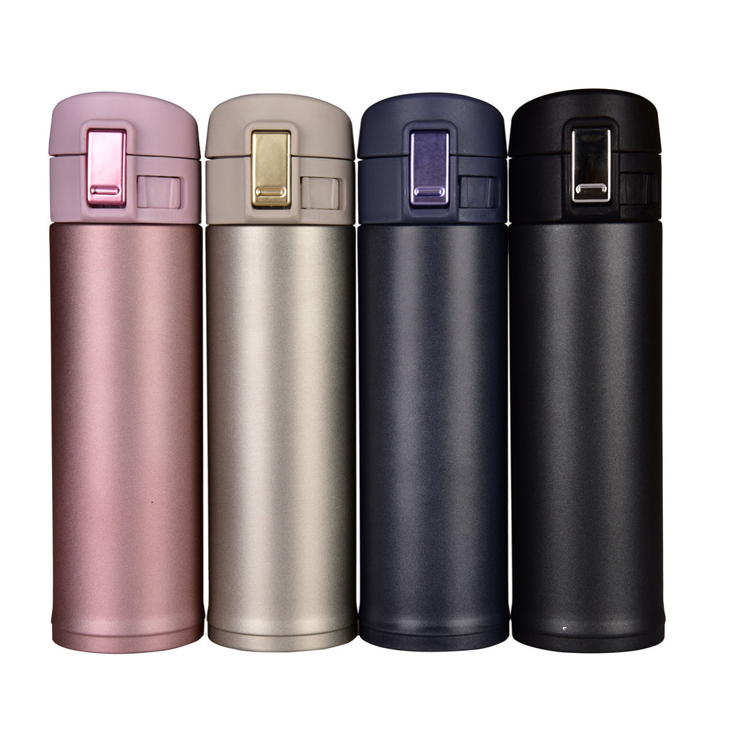 Bounce cover cup heat preservation cup fashion stainless steel insulation cup water cup advertising promotional gift cup