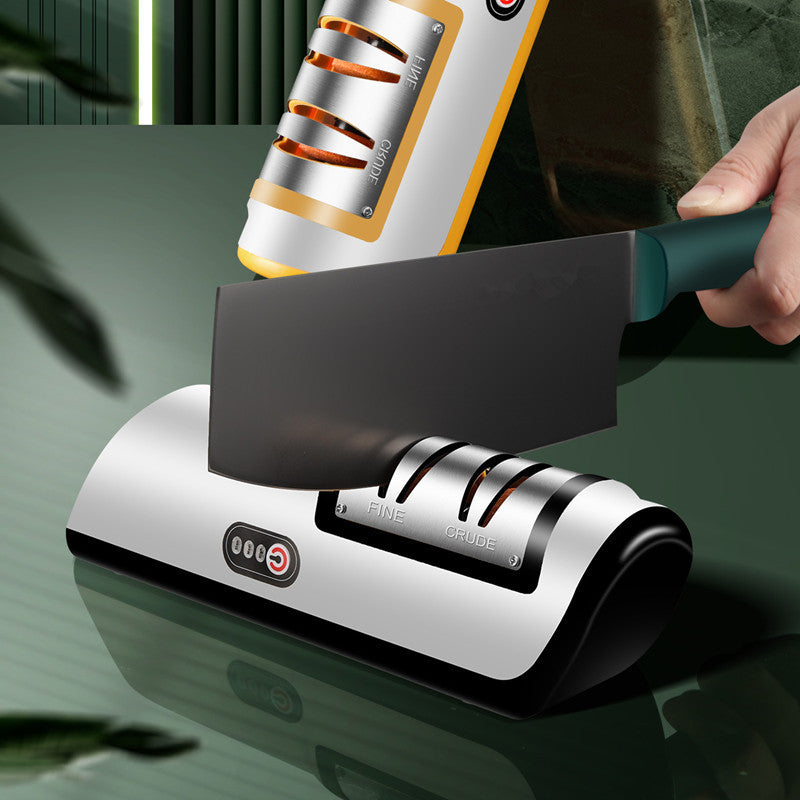 USB Rechargeable Electric Automatic  Knife Sharpener