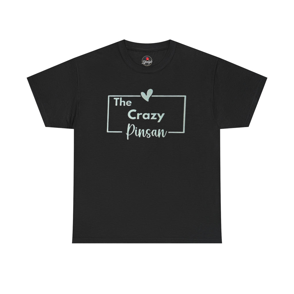 The Crazy Pinsan T-Shirt — Cute Heart Frame Graphic Tee