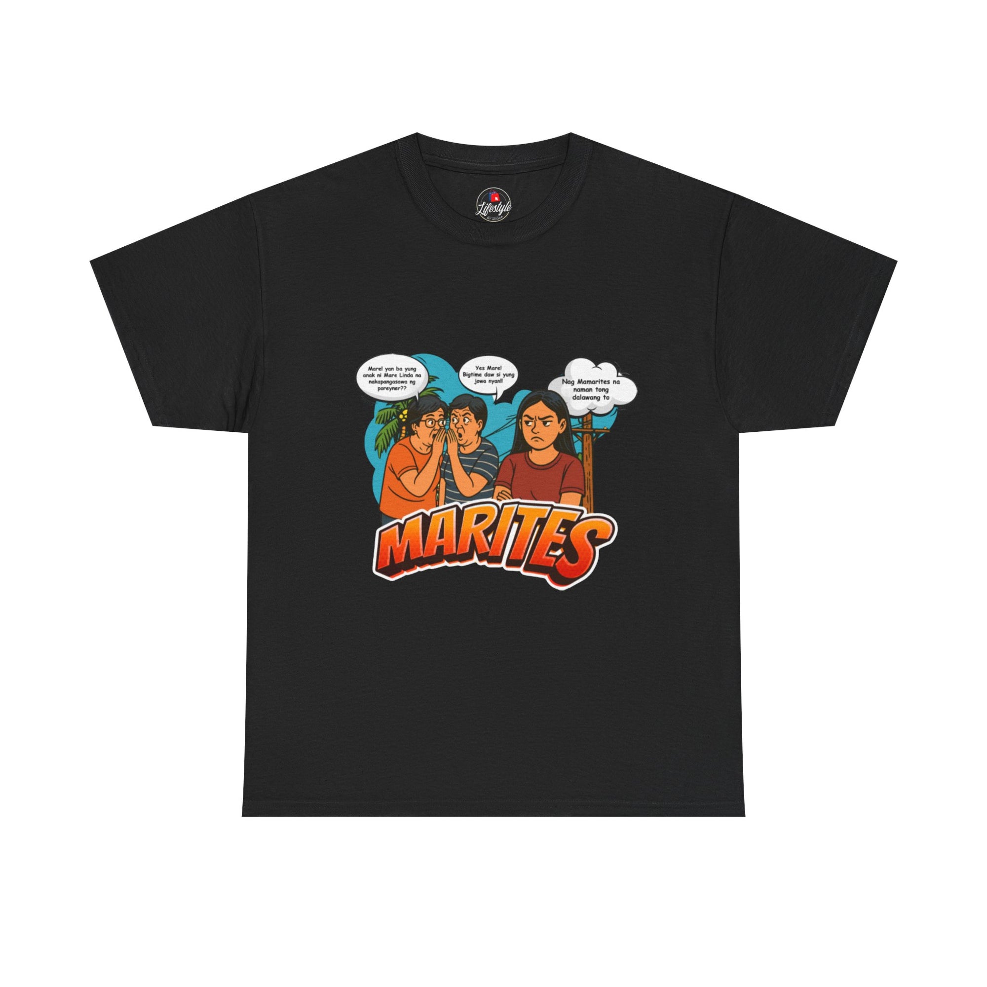 MARITES - Filipino Themed Cotton Crew Tee