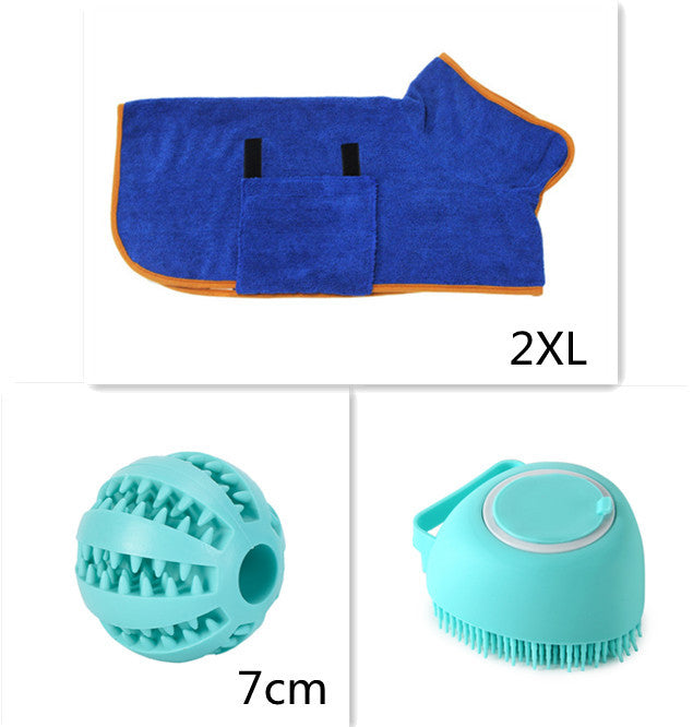 Silicone Pet Bath Massage Gloves