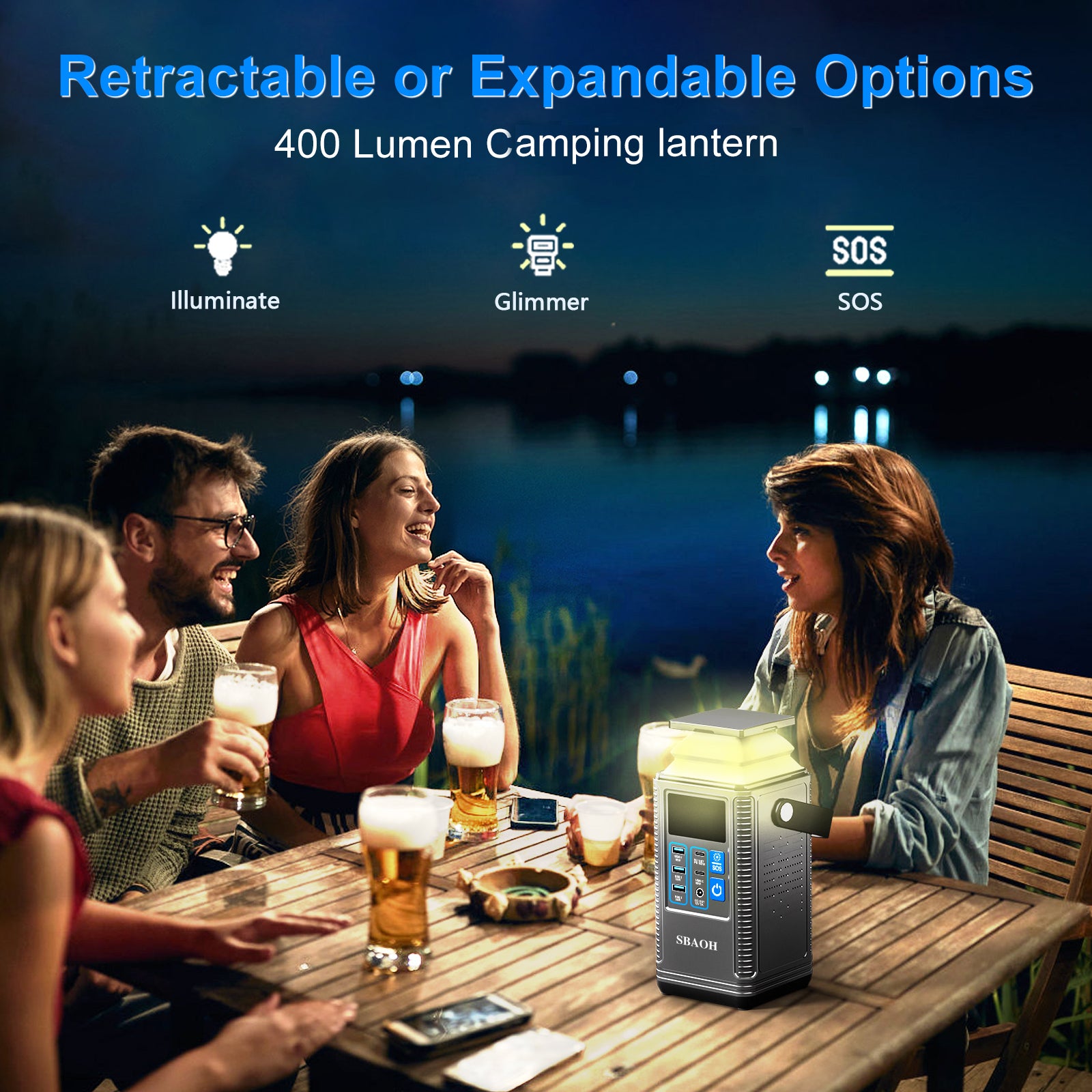 Power Station 296Wh Lithium Energy Storage Power Supply 80000mAh Portable Rechargeable Battery Outdoor Energy Storage Power Supply