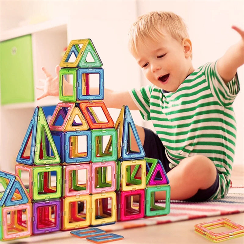 Magnetic Building Blocks  For Kids Designer Construction Set