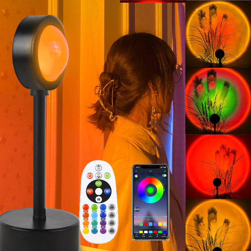 Sunset Projection Lamp and  Night Light Wall Decoration Lighting