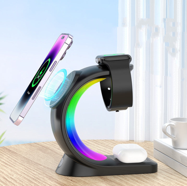 4 In 1 Magnetic Wireless Fast Charger For Smart Phone
