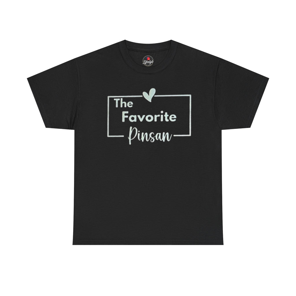 T-Shirt — “The Favorite Pinsan” Heart Graphic Tee