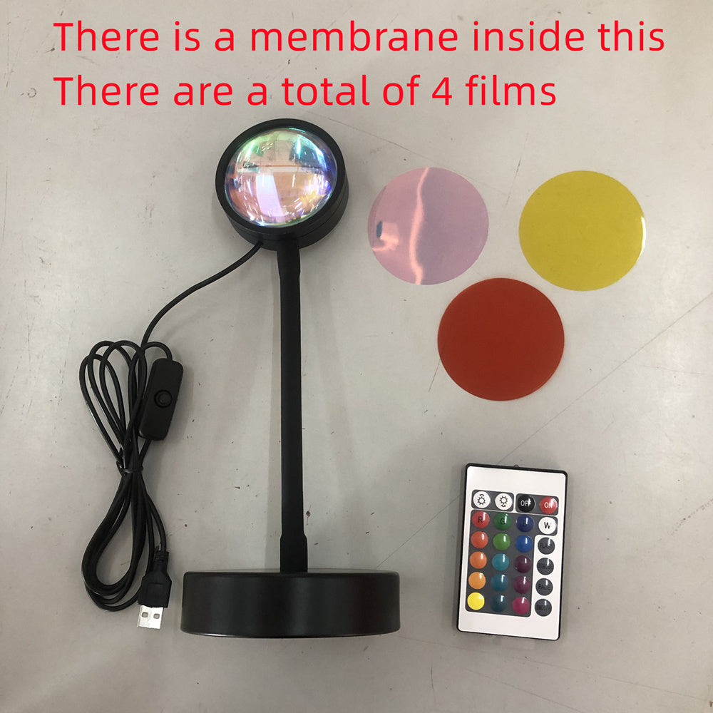 Sunset Projection Lamp and  Night Light Wall Decoration Lighting