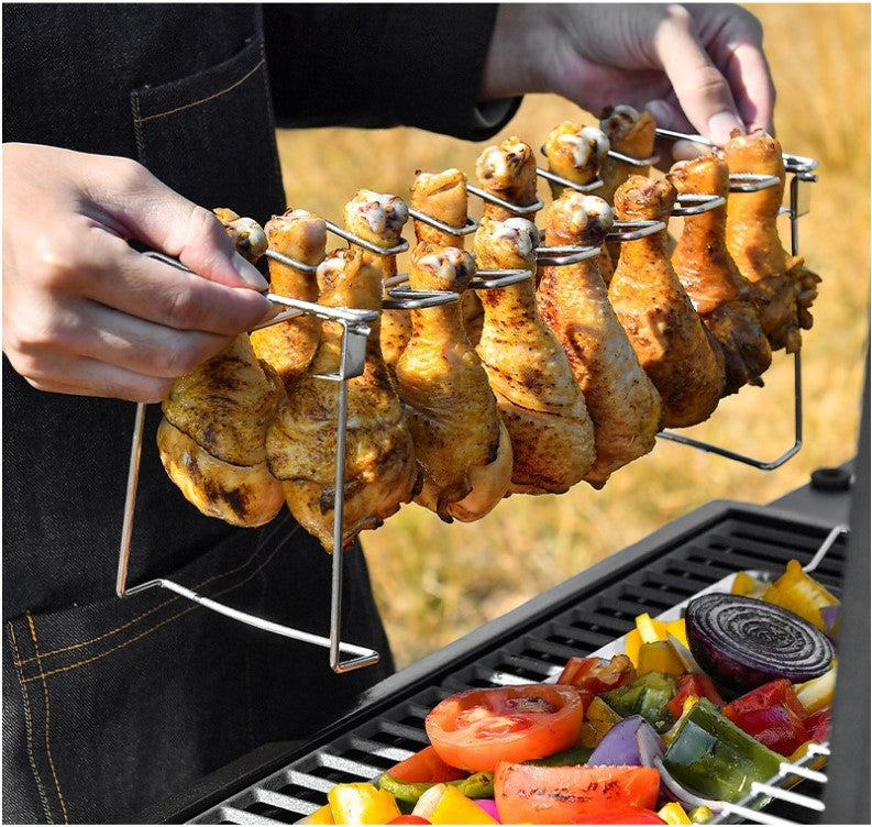 Portable Grilling  Mesh Clip Basket