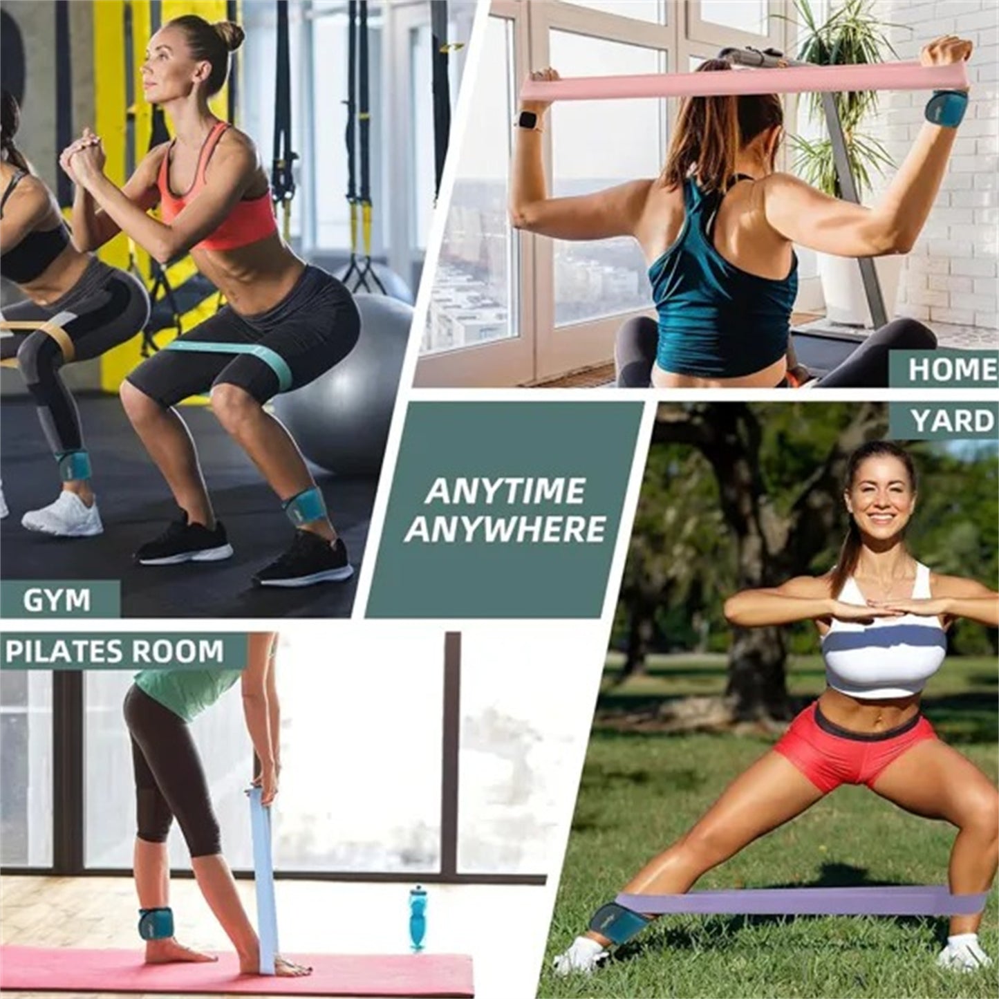 Resistance Bands, Pull Up Assist , Exercise Bands, Long Resistance Bands Set For Working Out, Fitness, Training, Physical Therapy For Men Women