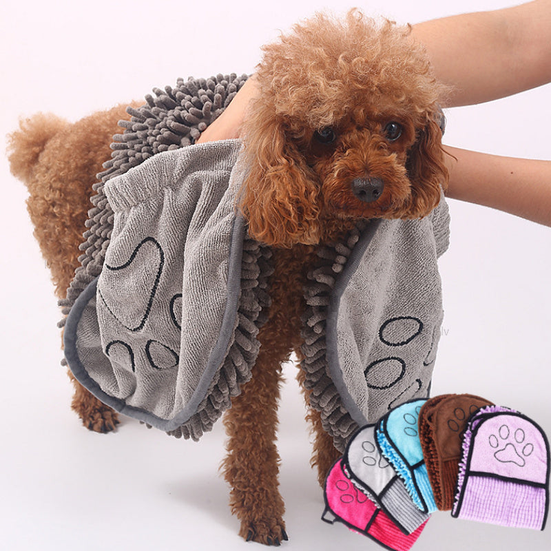 Pets Towels Super Absorbent Microfiber Bath Towels