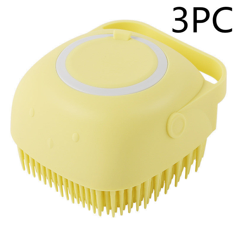 Silicone Pet Bath Massage Gloves