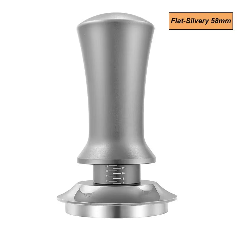 Coffee Tamper 51/53/58Mm Adjustable Constant Pressure Stainless Steel Coffee Powder Hammer with Scale Espresso Maker Accessories