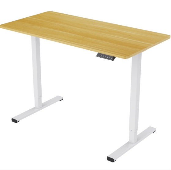 Electric Standing Desk Whole Piece Adjustable Height Desk Home Office Computer Workstation Sit Stand Up Desk