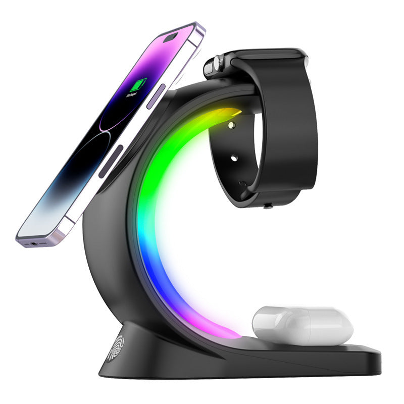 4 In 1 Magnetic Wireless Fast Charger For Smart Phone