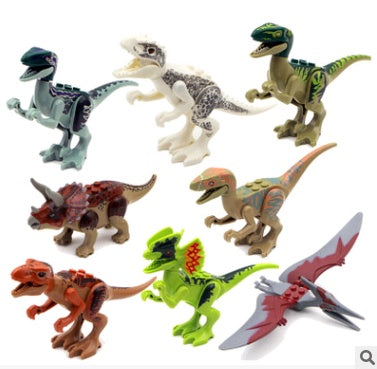 Building Blocks Mini Dinosaur Bricks Figures for Kids