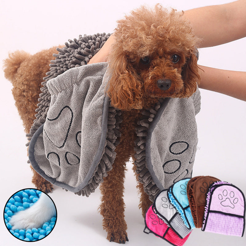 Pets Towels Super Absorbent Microfiber Bath Towels